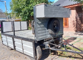 Teleguia Vendo acoplado transformer chasis homologado con lona, rueda y buche Rodado de f-100 buen estado $5.500.000 Tel.2262-63-1000