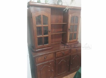 Teleguia Vendo mueble y 5 sillas de albarrobo Tel.2262-415205