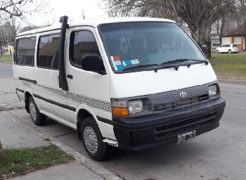 Teleguia Vendo o permuto Toyota Hiace Mod.97 U$S 10.500 Tel.2262-657790