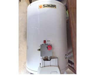 Teleguia Vendo termotanque Sair 50 litros carga inferior para colgar $ 160.000. Cel. 2262-223894