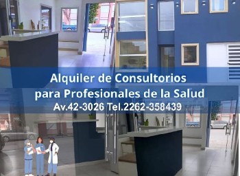Teleguia Alquiler de consultorios para profesionales - Av.42-3026 Tel.2262-358439