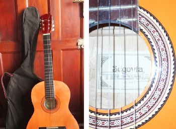 Teleguia Guitarras criollas en venta. Incluyen funda protectora Modelos disponibles: Segovia. Antigua Casa Núñez Ideal para principiantes, estudiantes o amantes de la música. Contacto:2262-516365