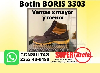Teleguia Venta por mayor y menor Botin Boris 3303 - Super Drelo Tel.2262-488498